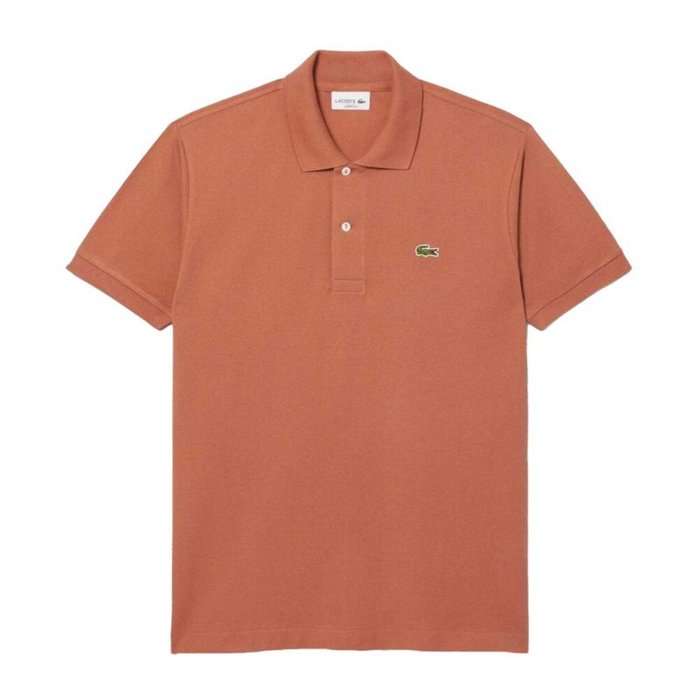 Lacoste Mens L.12.12 Original Pique Classic Polo Shirt / Light Brown
